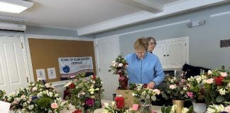 Killingworth Evergreen Garden Club Brightens a Gray February Morning
