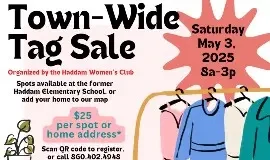 Haddam Women’s Club Hosts 2025 Town-Wide Tag Sale May 3rd