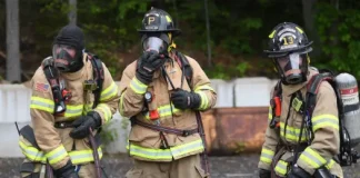HVFC Takes Part in “Live Burn” Training in Old Saybrook