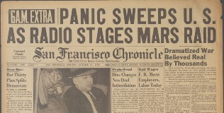 3 i \ Atlas: Timing of Interstellar Visitor Coincides with “War of the Worlds” Broadcast October 30, 1938