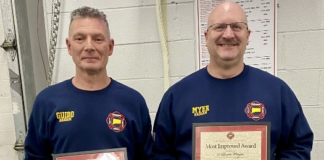 HVFC Firefighters Complete Training and Receive Awards