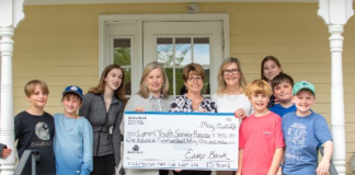 Essex Bank Awards $1851 Grant to Lymes’ Youth Services Bureau